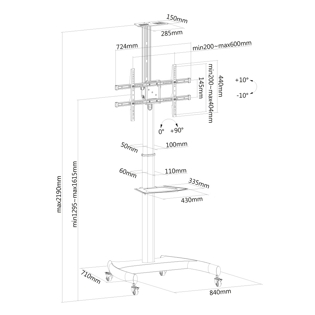 NEWSTAR AV & IT MOUNTS